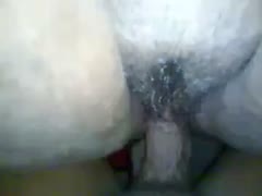 In POV, a sultry, large, attractive lady harlot gets her curly, moist crack.